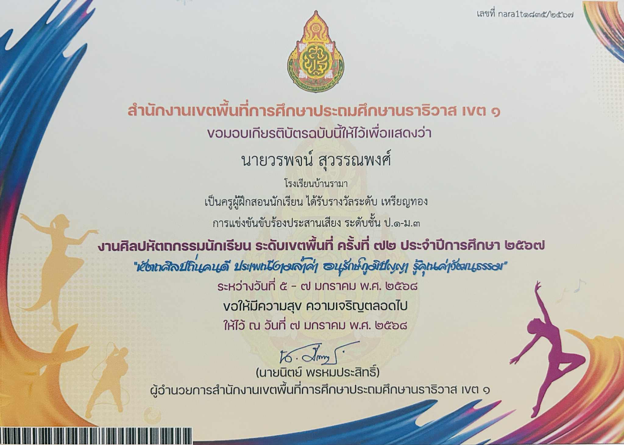 ไฟล์รางวัล