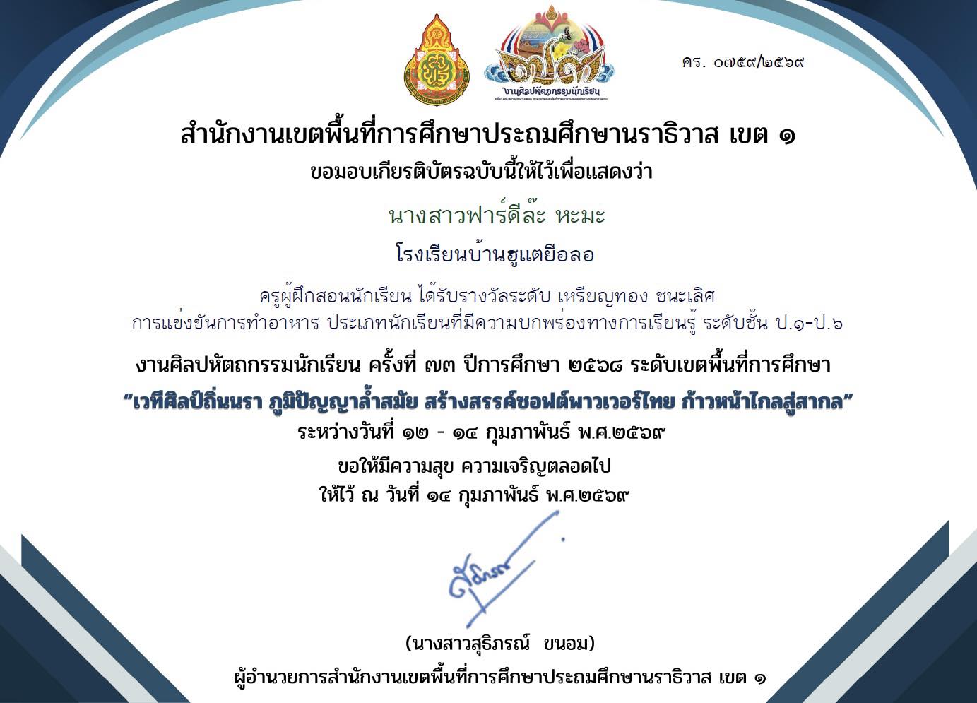ไฟล์รางวัล