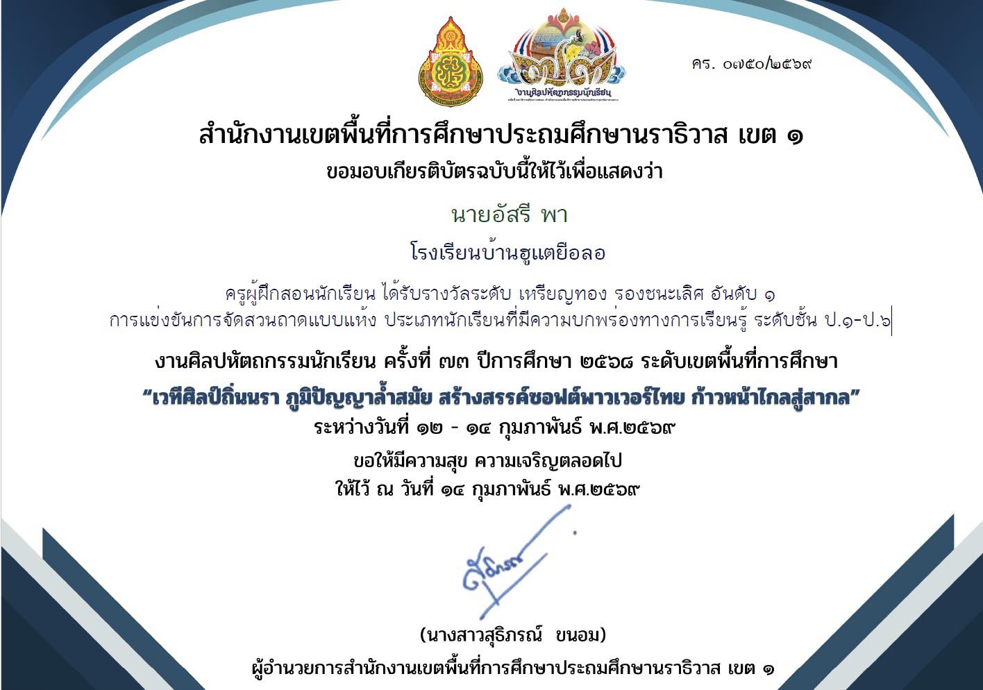 ไฟล์รางวัล