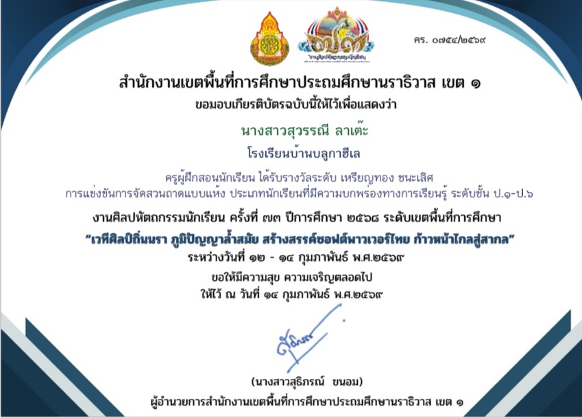ไฟล์รางวัล