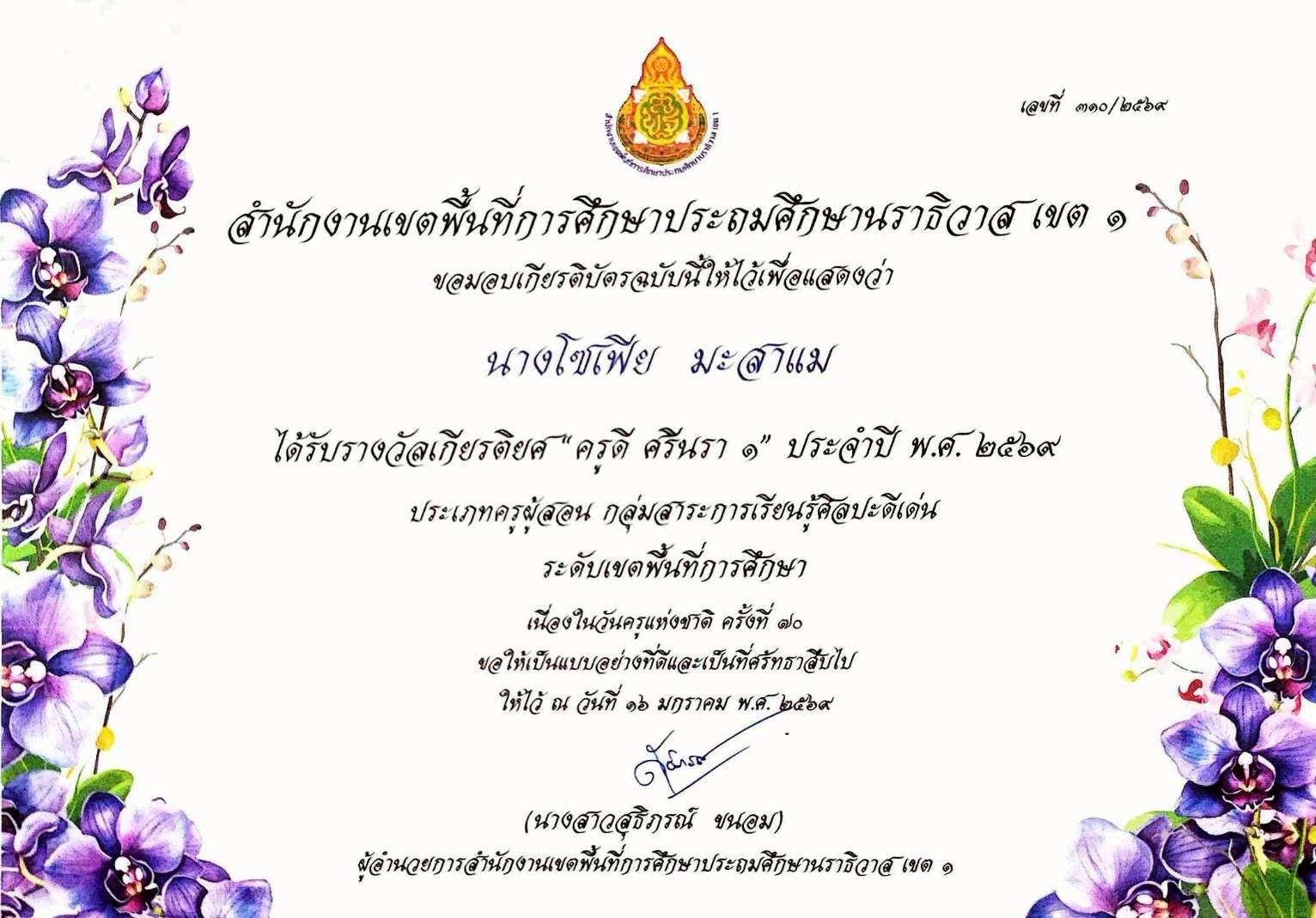 ไฟล์รางวัล